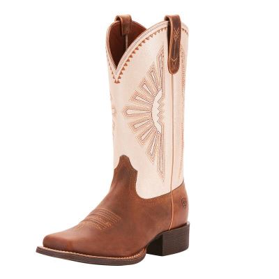 Ariat Round Up Rio - Western Laarzen Bruin Dames - 41684-508